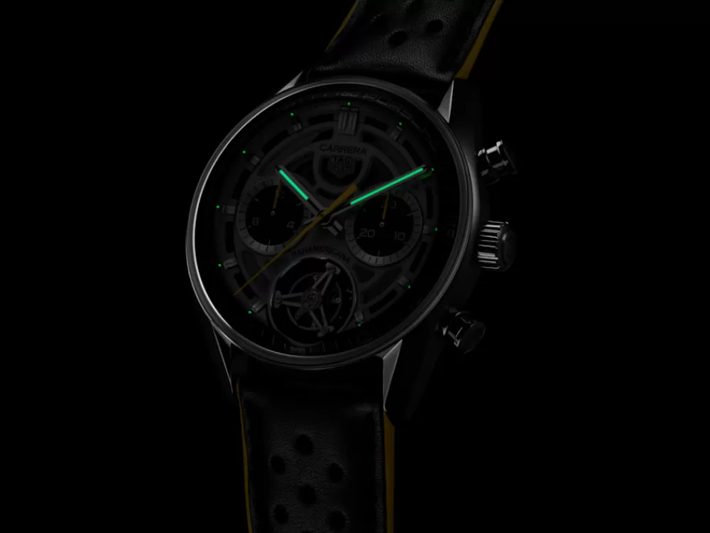 Carrera Chronograph Tourbillon x Porsche Panamericana*TAG Heuer Discount