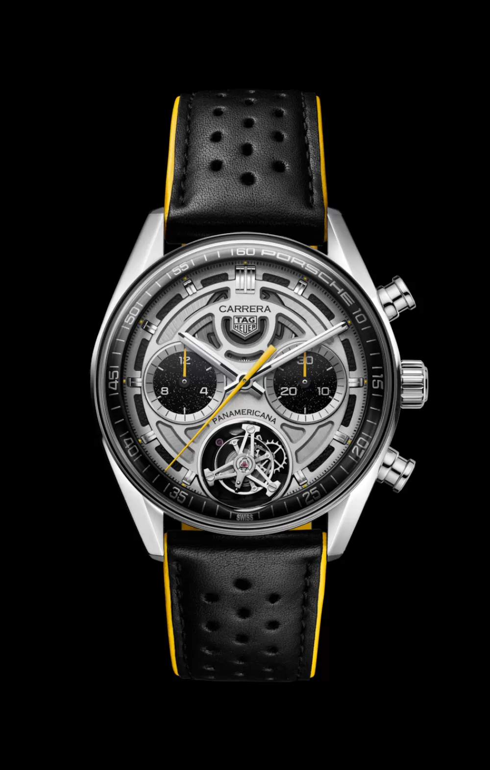 Carrera Chronograph Tourbillon x Porsche Panamericana*TAG Heuer Discount